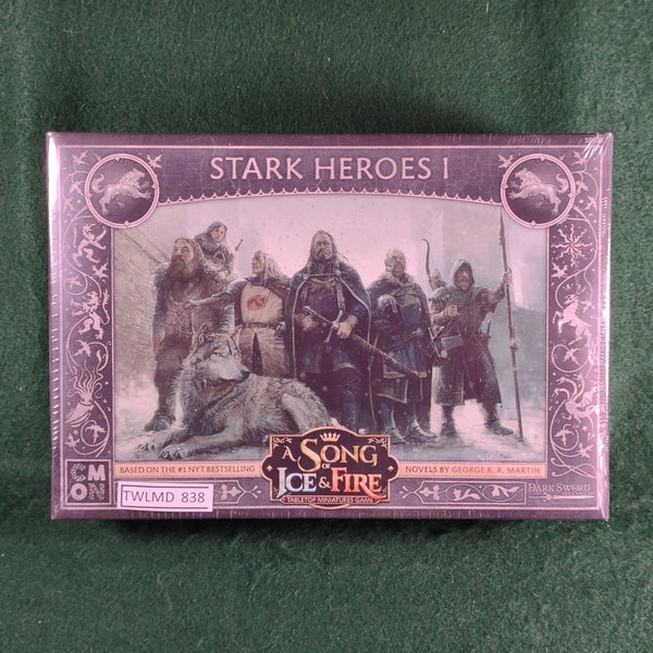 Stark Heroes I - ASOIAF Miniatures Game - CMON Games - In Shrinkwrap