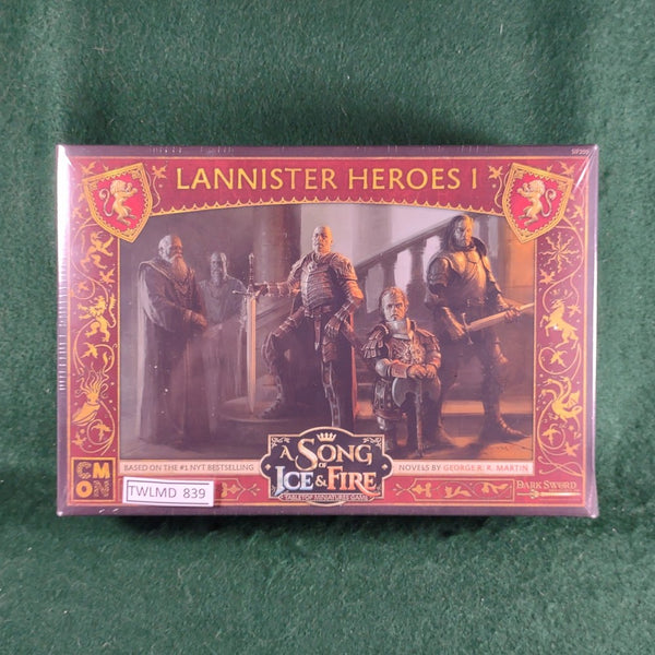 Lannister Heroes I - ASOIAF Miniatures Game - CMON Games - In Shrinkwrap