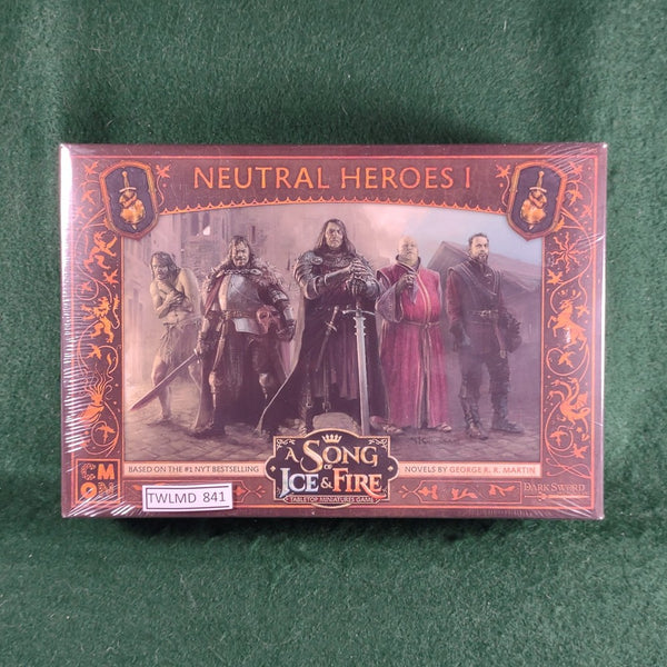 Neutral Heroes I - ASOIAF Miniatures Game - CMON Games - In Shrinkwrap