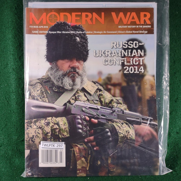 Opaque War: Ukraine 2014 (Game + Magazine) - Decision Games - Very Good