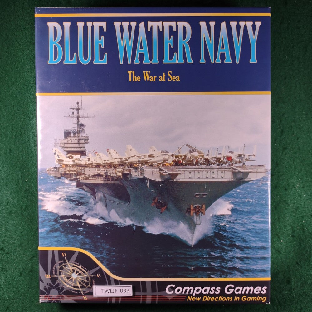 Blue Water Navy The War at Sea Compass Games Damaged Box The War