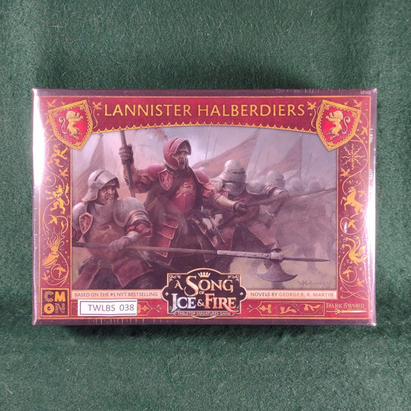 Lannister Halberdiers - ASOIAF Miniatures Game - CMON Games - In Shrinkwrap