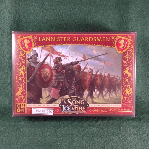 Lannister Guardsmen - ASOIAF Miniatures Game - CMON Games - Excellent