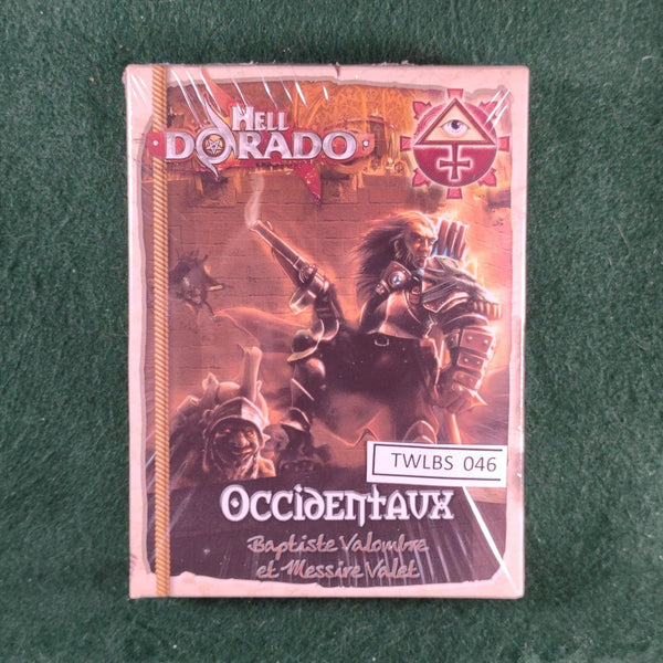 Westerners: Baptiste Valombre and Messire Valet - Hell Dorado Miniatures Game - Asmodee - In Shrinkwrap