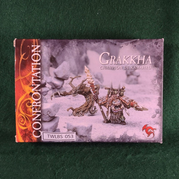 Grakkha, Kamahru's Champion - 28mm - Confrontation - Rackham Miniatures - Very Good