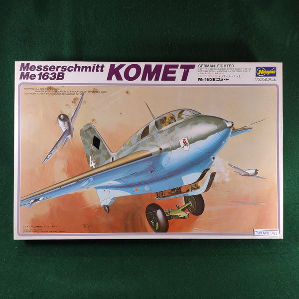 Messerschmitt Me163B Komet - 1/32 - Hasegawa 08504 - Very Good