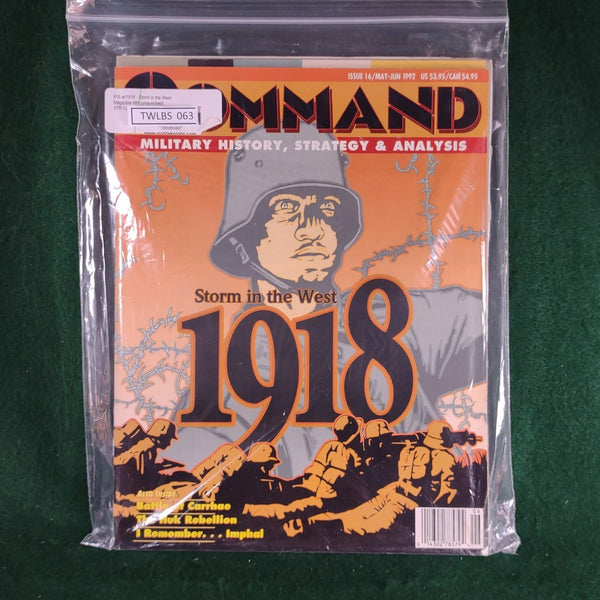 1918: Storm in the West (Game + Magazine) - XTR Corp - Unpunched