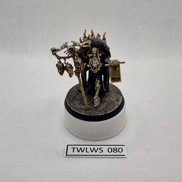 Ossiarch Bonereapers Vokmortian, Master of the Bone-tithe - Warhammer AoS - assembled, painted