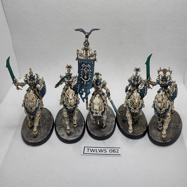 Ossiarch Bonereapers Kavalos Deathriders - Warhammer AoS - assembled, painted