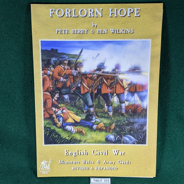 Forlorn Hope - English Civil War Miniature Rules - Berry & Wilkins - softcover