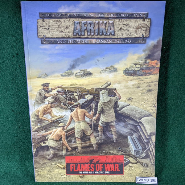 Afrika - FW101 - Flames of War 2nd edition