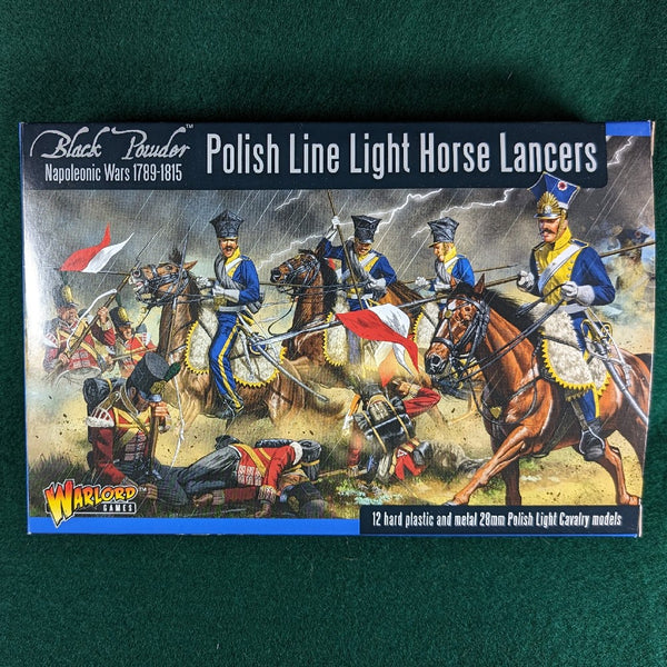 Polish Line Light Horse Lancers - 13 figures - Warlord Games