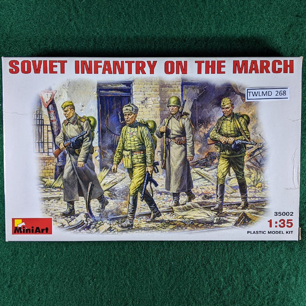 Soviet Infantry On The March - 1/35 - MiniArt 35002
