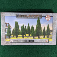 Tree Lines - Pre-painted - Battlefield In A Box