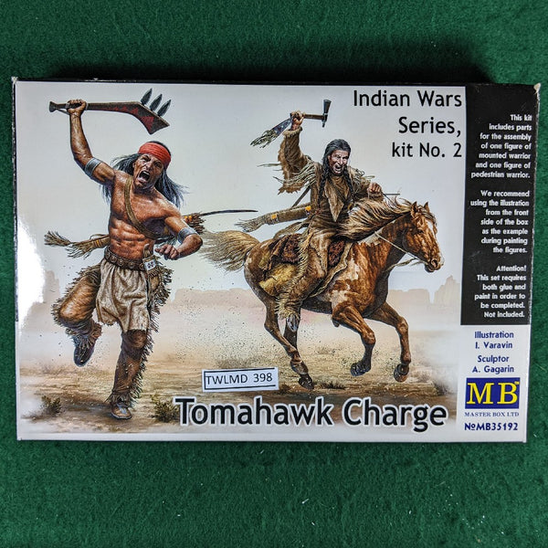 Tomahawk Charge - Indian Wars Series #2 - 1/35 - Master Box MB35192