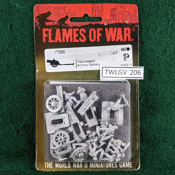 Italian 100/17 Howitzer Battery - IT580 - Flames of War