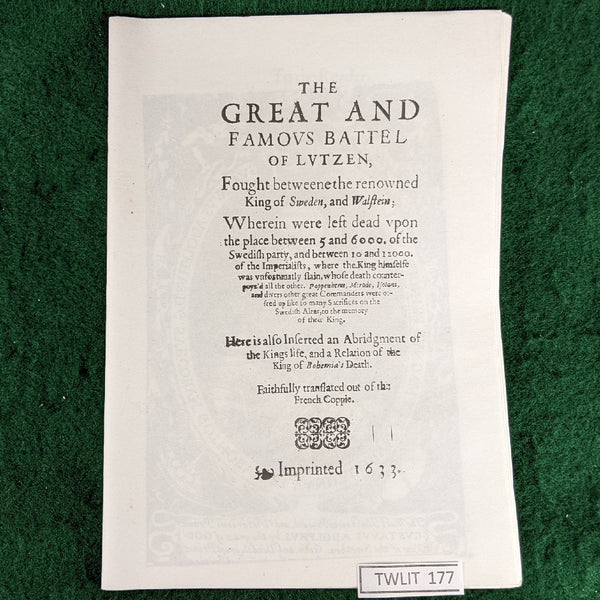 Pallas Armata Reprints - 4 small volumes of 17th century pamphlets - Pallas Armata