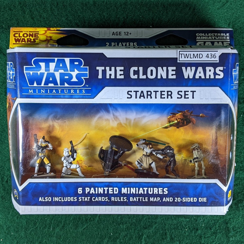 Star Wars Miniatures - Clone Wars Starter - still sealed, loose figure –  The War Library