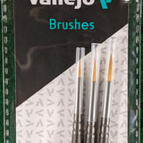 Vallejo Designer Brush Set 0, 1 and 2