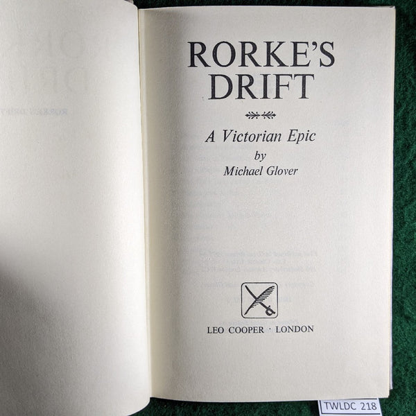 Rorke's Drift - Michael Glover - hardcover