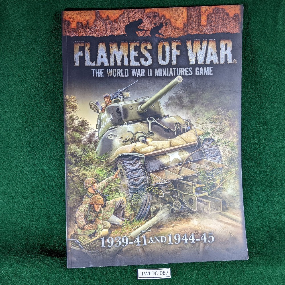 Flames Of War The World War 2 Miniatures game 1939-41 and 1944-45 - so