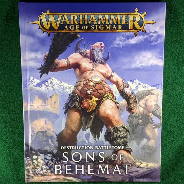 Sons of Behemat Battletome 2nd edition - Warhammer Age of Sigmar