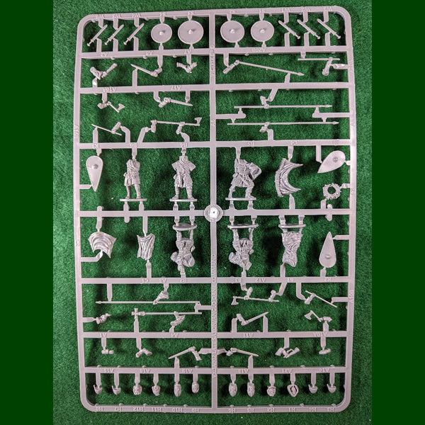 Anglo Dane Late Saxon Huscarl Command sprue by Victrix