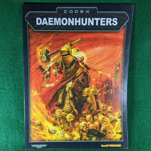 3rd edition Daemonhunters Codex in excellent condition