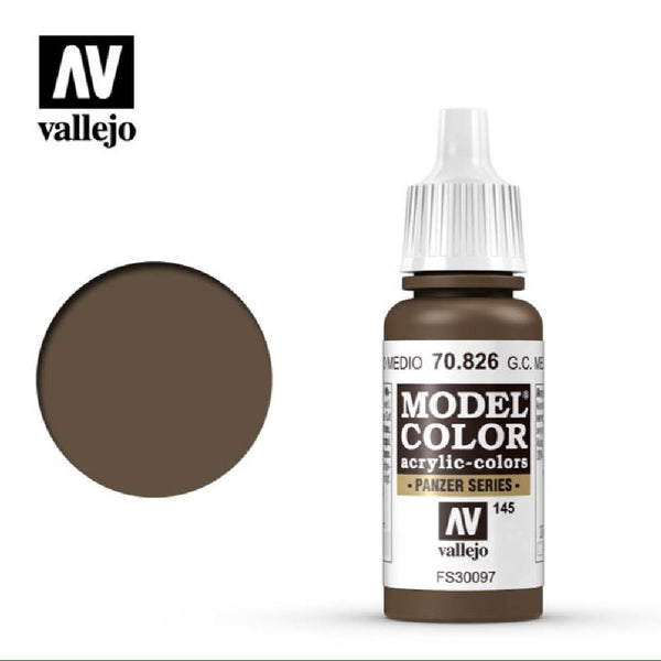 Vallejo Model Color - German Cam Medium Brown AV70826