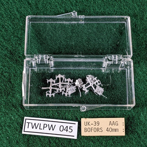 UK Bofors 40mm AAG - C in C UK-39 - Microarmour 1/285 or 6mm