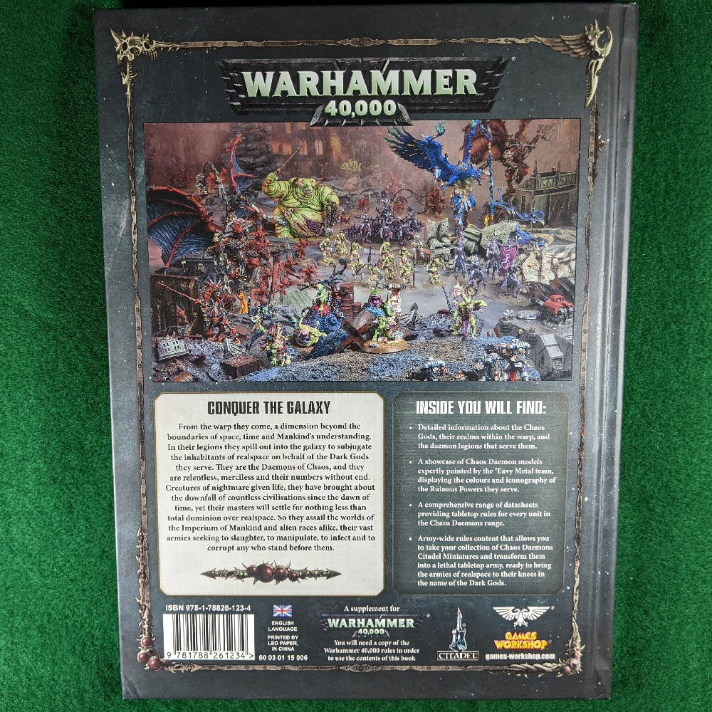 Chaos Daemons Codex - Warhammer 40k 8th Edition – The War Library