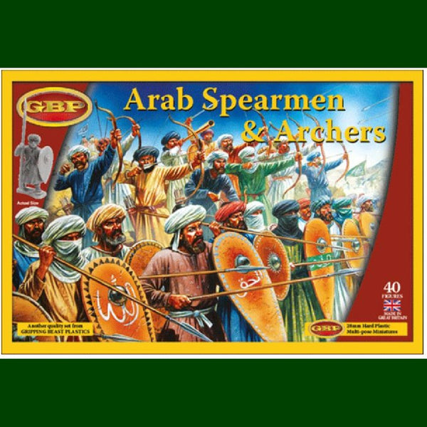 28mm Gripping Beast Arab Spearmen and Archers