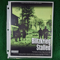Blitzkrieg Stalled - The Battle of Arras: May 21-22, 1940 - High Flying Dice Games - Excellent