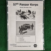 57th Panzer Korps - Russia, December '42 - Chris Harding Simulations - Excellent
