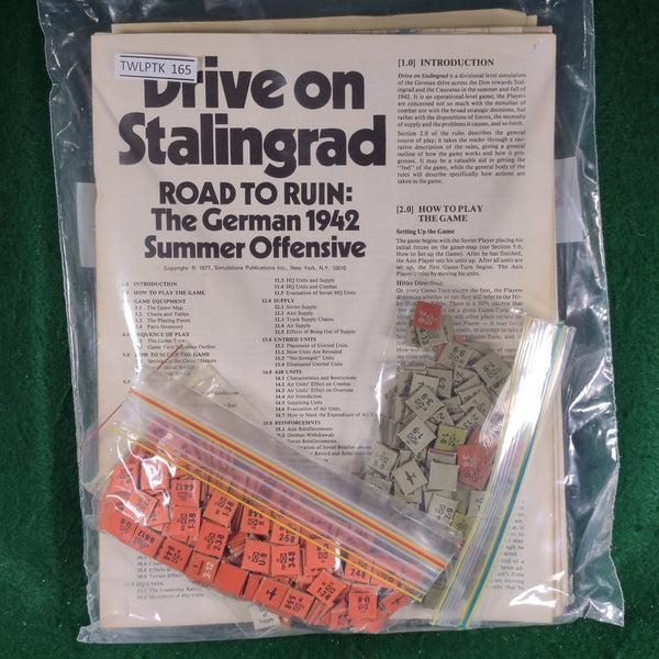Drive on Stalingrad - Road to Ruin: The German 1942 Summer Offensive - SPI - Fair