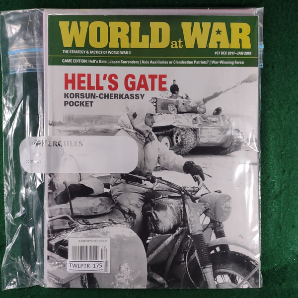 Hell's Gate: Korsun-Cherkassy Pocket (Game + Magazine) - Decision Games - Unpunched