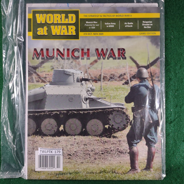 Munich War (Game + Magazine) - Decision Games - Unpunched