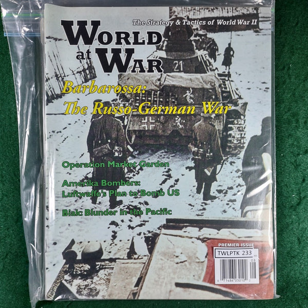 Barbarossa: The Russo-German War (Game + Magazine) - Decision Games - Unpunched