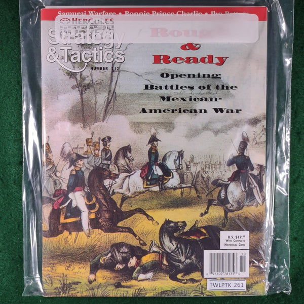 Rough and Ready: Opening Battles of the Mexican-American War (Game + Magazine) - Decision Games - Unpunched