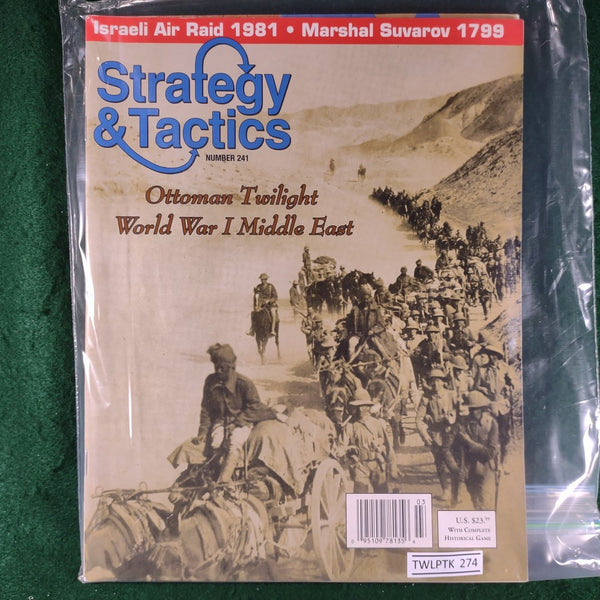 Twilight of the Ottomans: World War I in the Middle East (Game + Magazine) - Decision Games - Unpunched