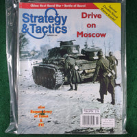 Drive on Moscow (Game + Magazine) - Decision Games - Unpunched