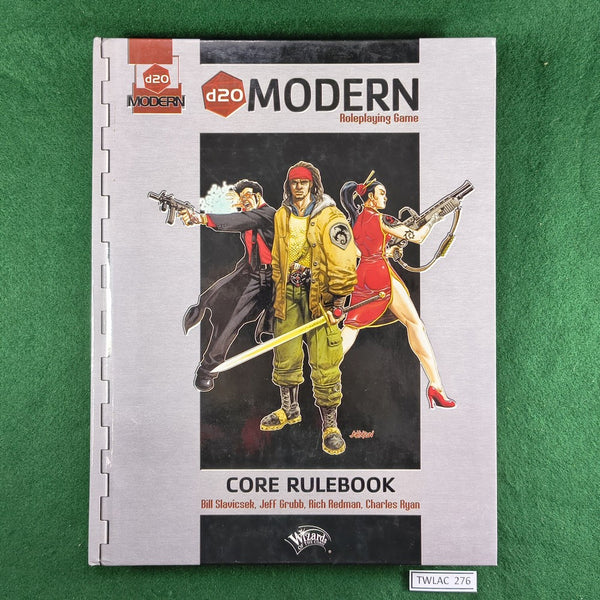 d20 Modern Core Rulebook - d20 Modern - WoTC - Hardcover
