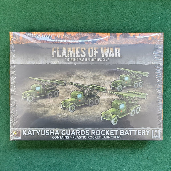 Katyusha Guards Rocket Battery - SBX44- Flames of War - 15mm WWII - In Shrinkwrap