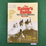 The Kaiser's Battle: The German Offensive, March 1918 (Game + Magazine) - S&T 83 - SPI - Unpunched