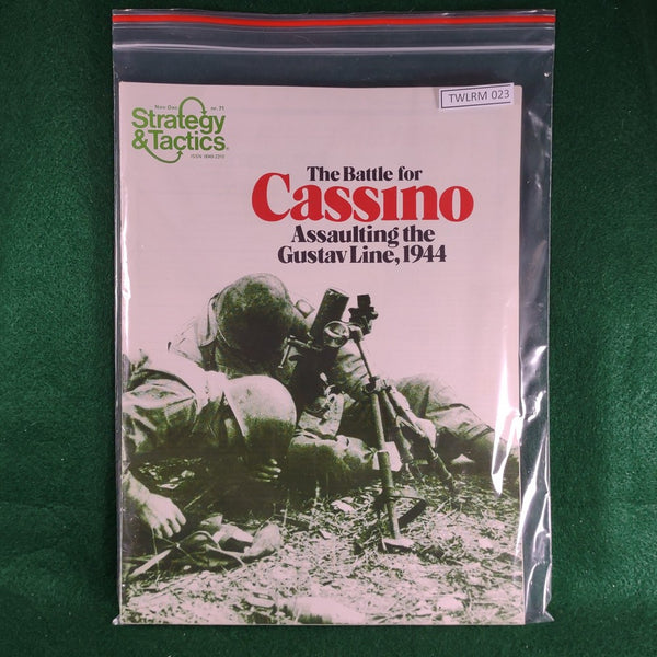 The Battle for Cassino (Game + Magazine) - S&T 71 - SPI - Unpunched