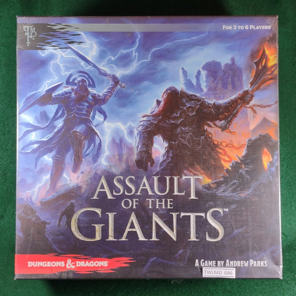 Assault of the Giants - Dungeons & Dragons - Wizkids - In Shrinkwrap - Damaged Box