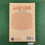 The Civil War Book of Lists - Combined Books - Hardcover