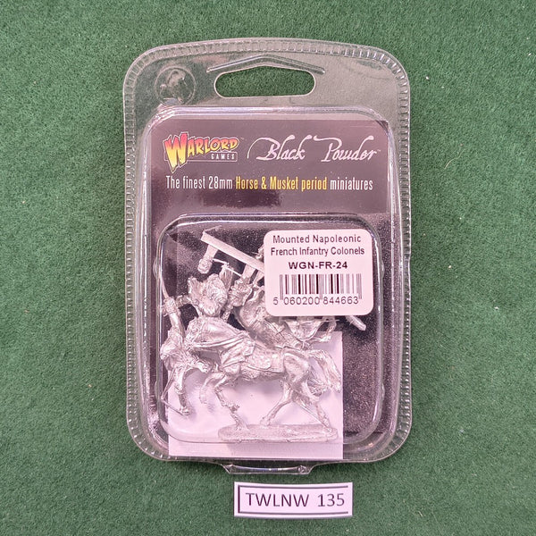 Mounted Napoleonic French Infantry Colonels - WGN-FR-24 - Warlord Games