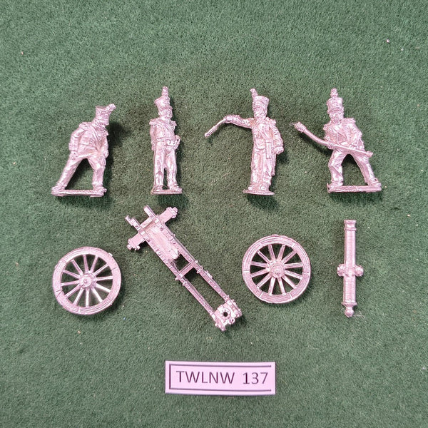 French Foot Artillery Firing 6 Pounder - FN17 - Perry Miniatures