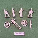 French Foot Artillery Firing 6 Pounder - FN17 - Perry Miniatures